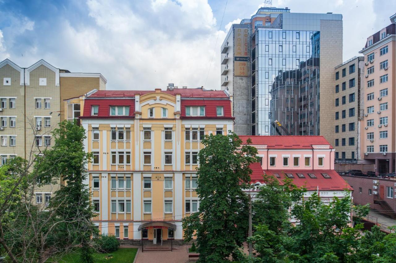 1 Комнатная Квартира По Улице Предславинская, 12 Kiev Eksteriør bilde
